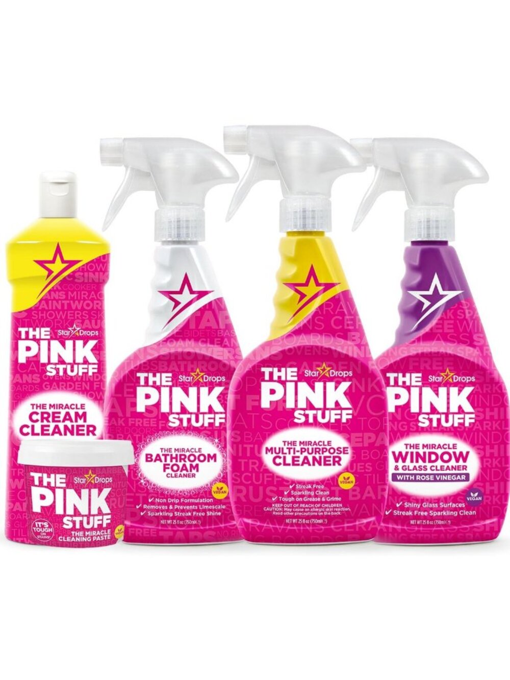 Miracle All-Purpose Home Cleaning Kit - Powerful, Eco-Friendly & Versatile